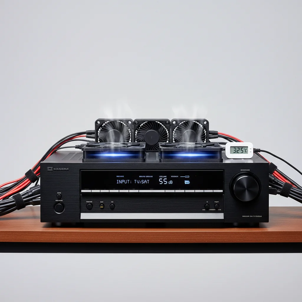 AV Receiver Cooling: How Many Fans Do You Need?