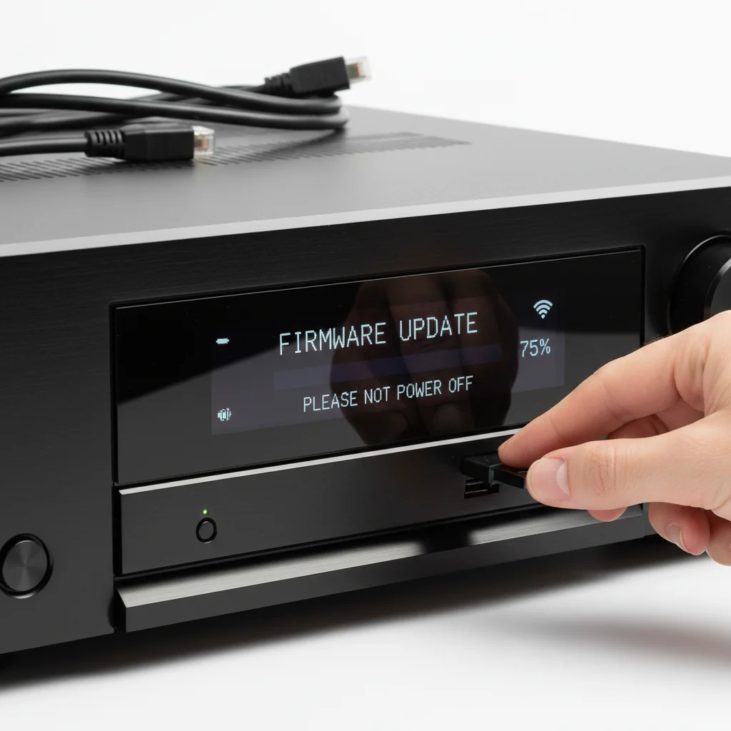 AV Receiver Firmware Update: Is It Worth the Effort?